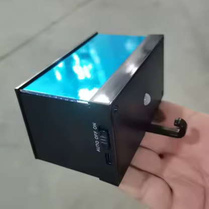 colgador de llaves con efecto infinito