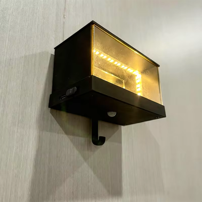 colgador de llaves con efecto infinito